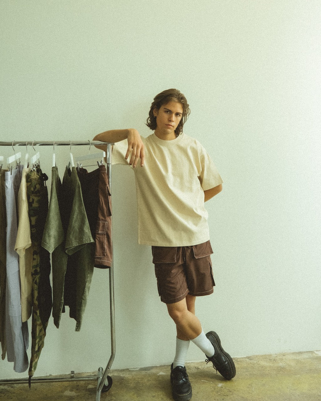 HEAVY WEIGHT TEE // SAND